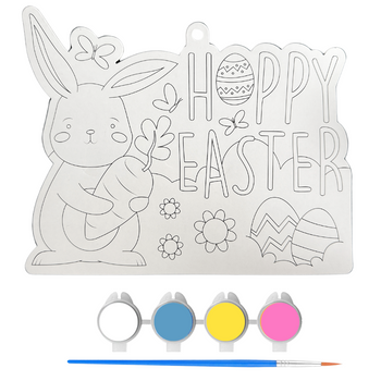 Duża zawieszka wielkanocna do malowania kolorowanka dzieci prezent wielkanoc