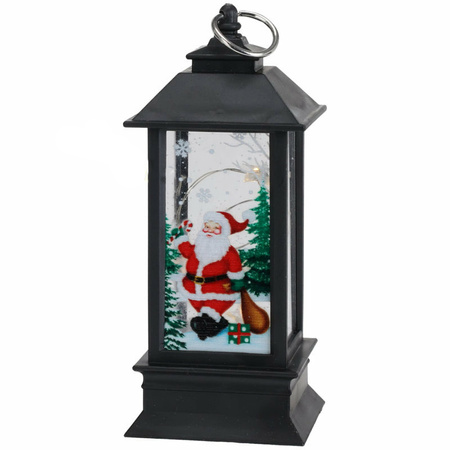 Lampion świąteczny latarenka znicz 12 cm LED ozdoba świąteczna dekoracji