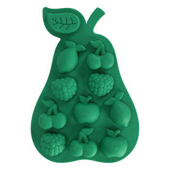 Forma foremka do lodu lód silikonowa foremki silikonowe owoce 11 kostek