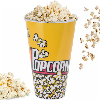 Pojemnik wiaderko kubełek na popcorn przekąski