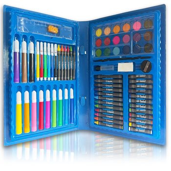 Zestaw malarski w walizce malowania kreatywny dla dzieci farby artystyczny