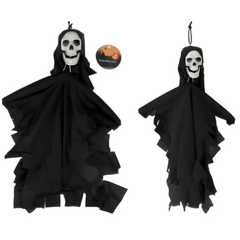 Zawieszka halloweenowa kościotrup duch szkielet wiszący dekoracja halloween 40 cm