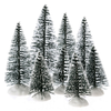Zestaw 8 szt. sztucznych choinek dekoracyjnych choinki Artmaker