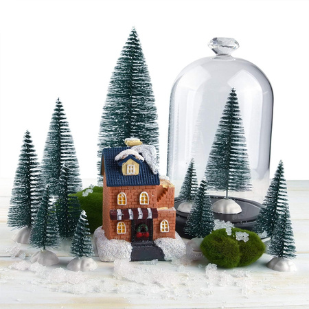 Zestaw 8 szt. sztucznych choinek dekoracyjnych choinki Artmaker