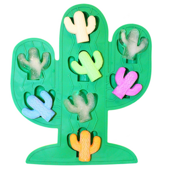 Foremka do kostek lodu silikonowa forma kaktus