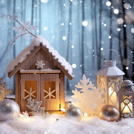 Dekoracyjny śnieg w proszku 50g biały Artmaker