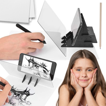 Projektor do rysowania szkicowania optyczny rzutnik rysunku kalka telefonu