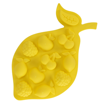 Forma foremka do lodu lód silikonowa foremki silikonowe owoce 11 kostek