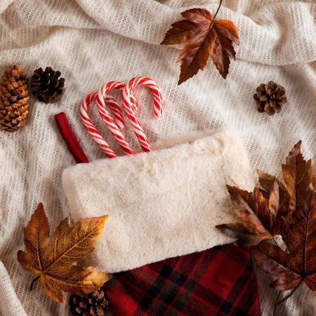 Laski cukrowe na choinkę zawieszki 12szt laska