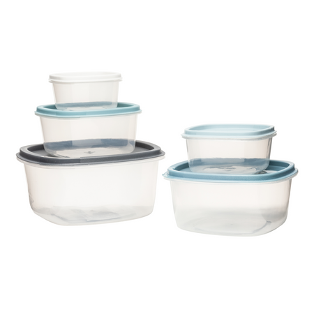 Pojemniki plastikowe na żywność zestaw 5szt