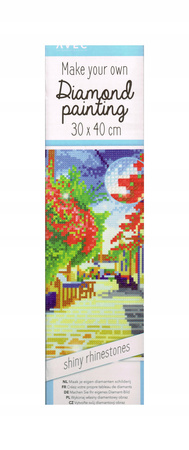 Diamond painting haft diamentowy miasto mozaika