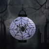 Lampion Halloweenowy papierowy lampka dekoracja Halloween wiszący pajęczyna