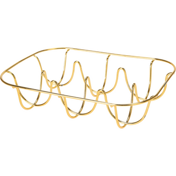 Patera na jajka podstawka złota dekoracyjna przechowywania jajek na 6 szt