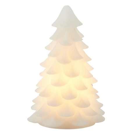 Świeczka lampka led choinka 12 cm świeca świąteczna woskowa timer