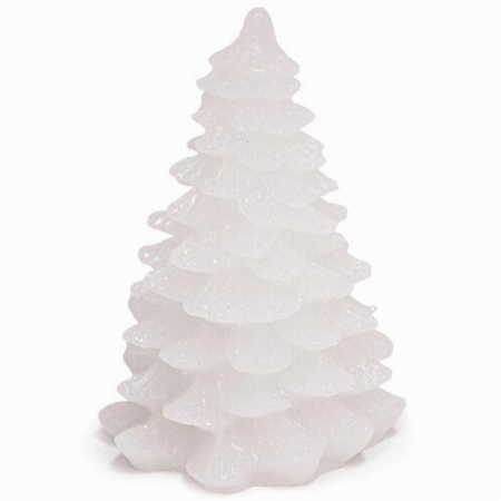 Świeczka lampka led choinka 12 cm świeca świąteczna woskowa timer