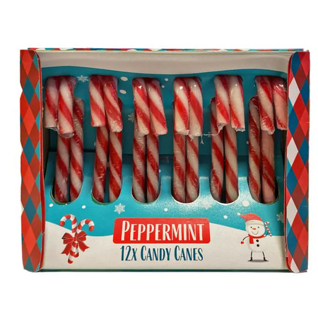 Laski cukrowe na choinkę zawieszki 12szt laska