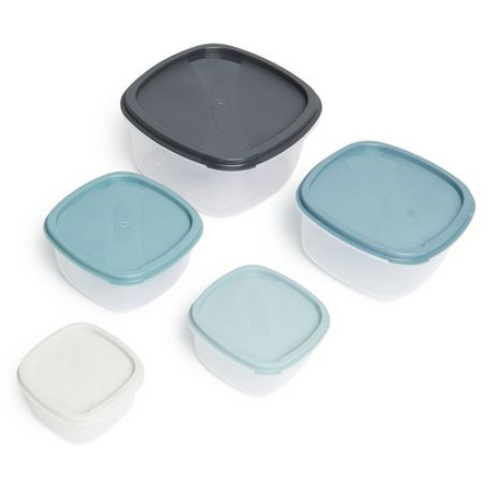 Pojemniki plastikowe na żywność zestaw 5szt