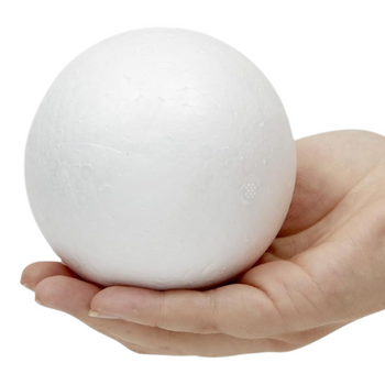Kula styropianowa biała 10 cm Artmaker