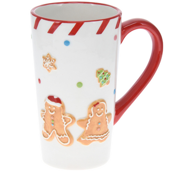 Kubek świąteczny w pierniki piernik na prezent 570ml duży mikołajki święta
