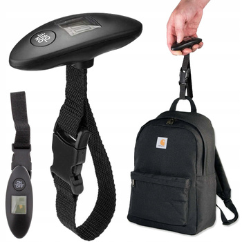 Waga do bagażu bagażowa lotnicza plecaka walizki 50kg podróżna cyfrowa