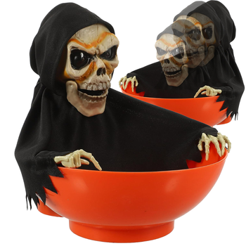 Ruchoma miska Halloween szkieletor Openhome