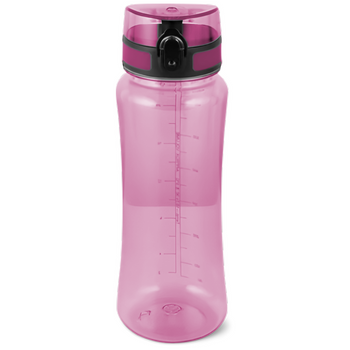Butelka na wodę bidon sportowy siłownia fitness 550 ml różowa