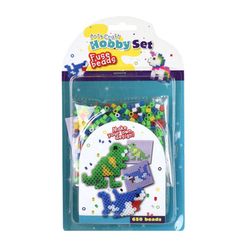 Koraliki do prasowania zestaw kreatywny koraliki dinozaur rekin prezent