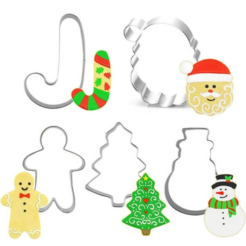 Wykrawacze foremki do ciastek pierników świąteczne 5 szt formy ciasteczek