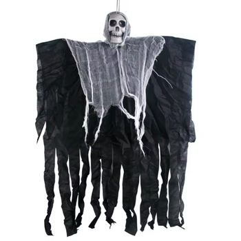 Zawieszka halloweenowa kościotrup duch szkielet wiszący dekoracja Halloween 70 cm