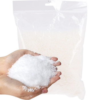 Sztuczny śnieg w proszku bio 2 l sypki płatki do dekoracji świątecznych xl